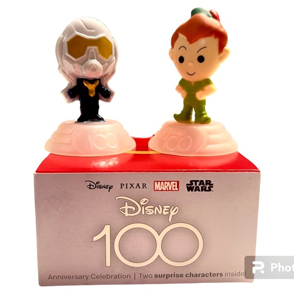 Mcdonald's Disney 100th 2023 Happy Meal Toy Peter Pan And The Wasp #17 Limited - Picture 1 of 7
